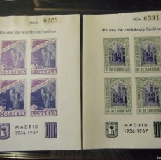 Sellos: LOTE CON SELLOS MADRID GUERRA CIVIL 1936 MNH