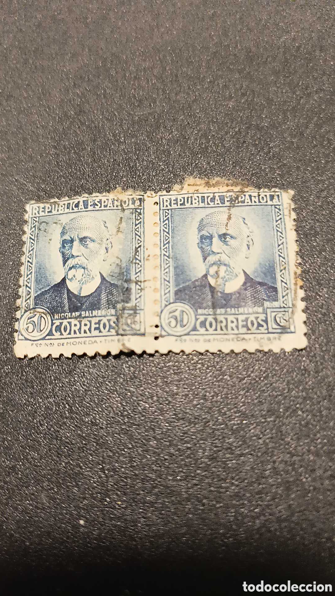 Sellos: Nicol&aacute;s salmeron 50c - Foto 2