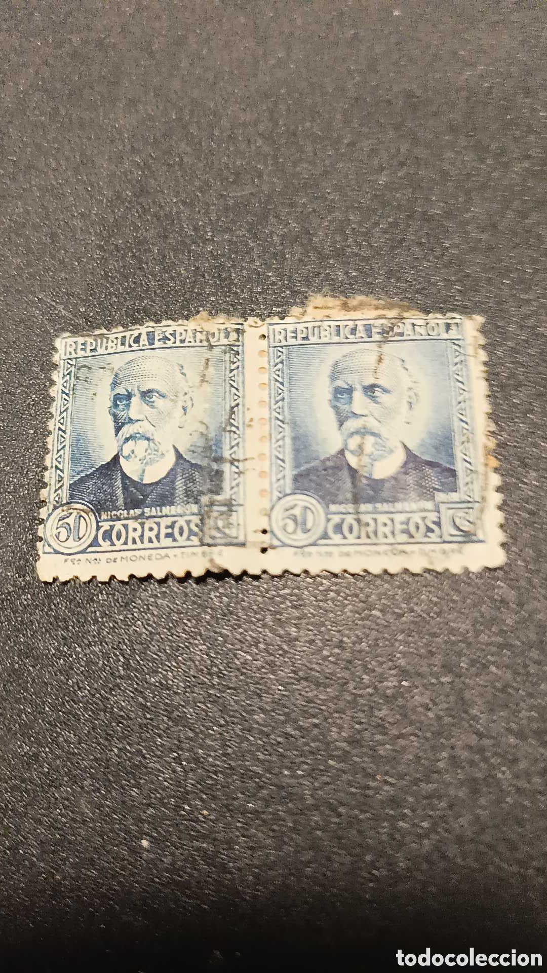 Sellos: Nicol&aacute;s salmeron 50c - Foto 3