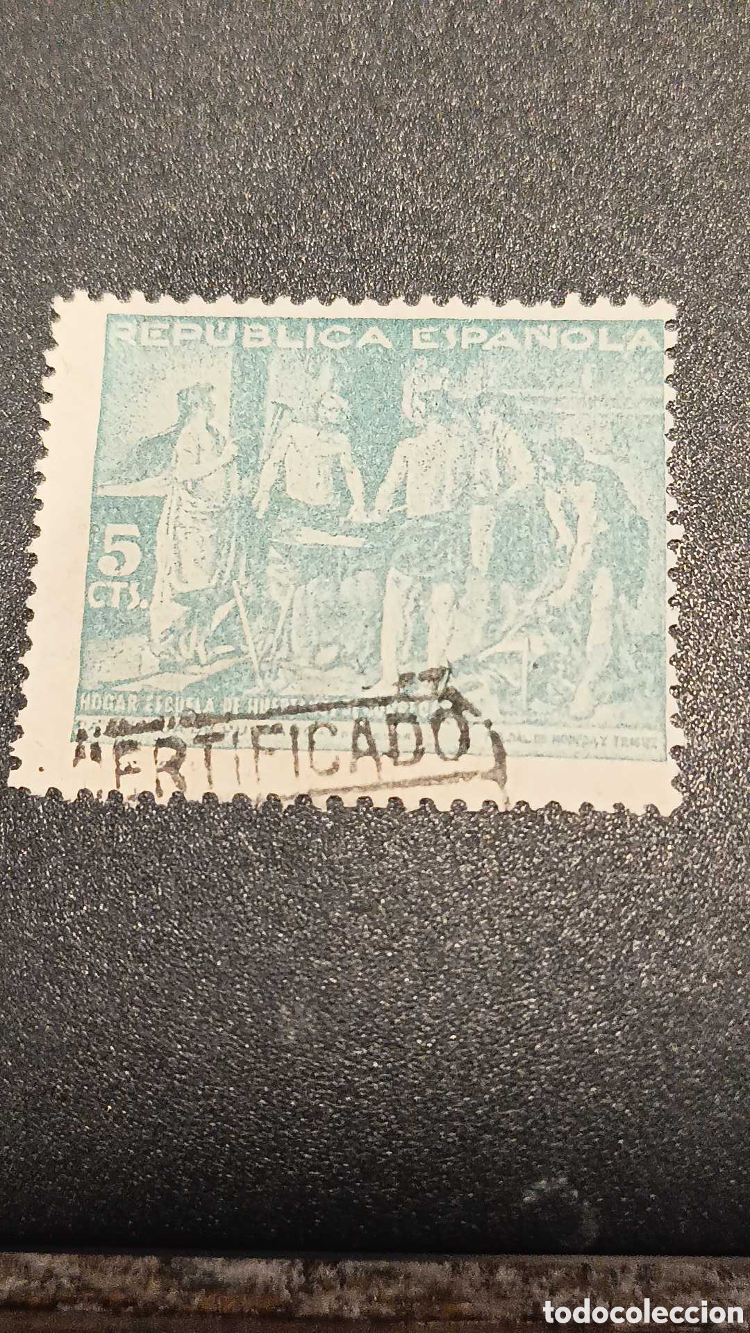 Sellos: La fragua de Vulcano.La republica - Foto 1
