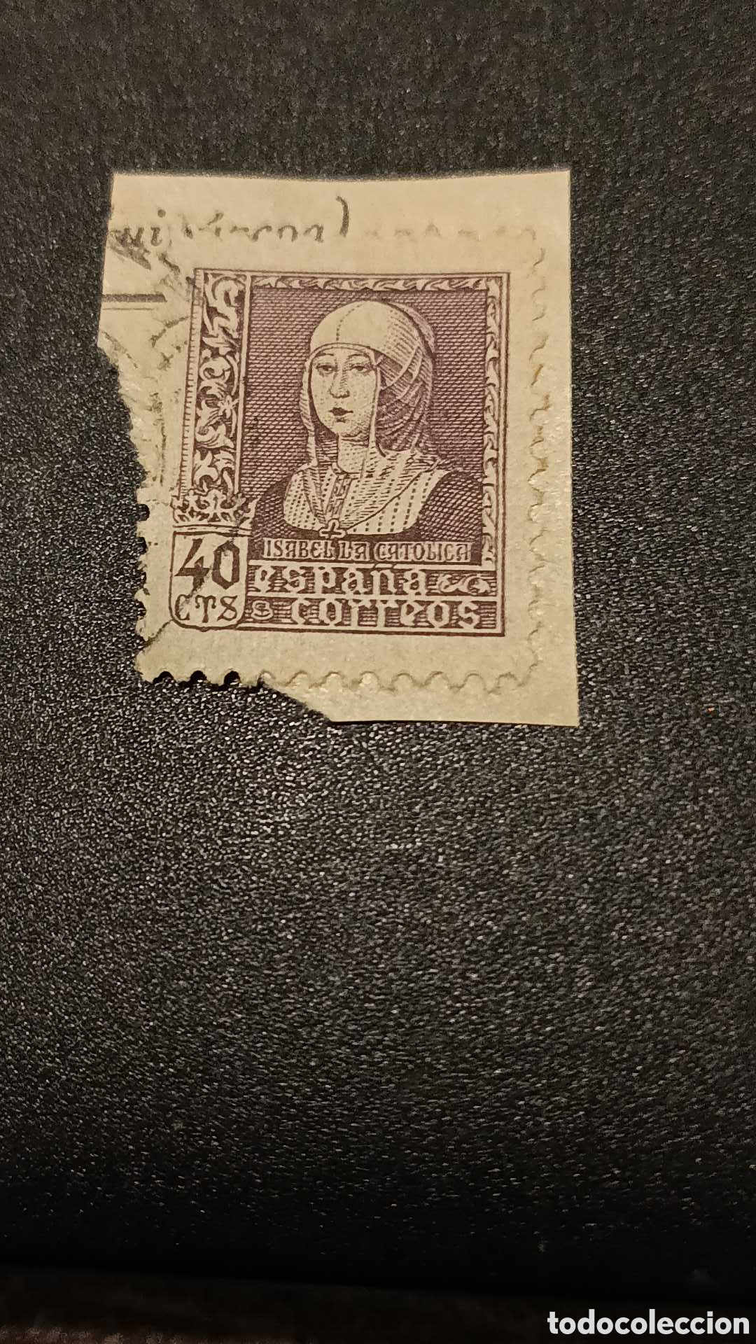 Sellos: Isabel la cat&oacute;lica 1938 - Foto 2