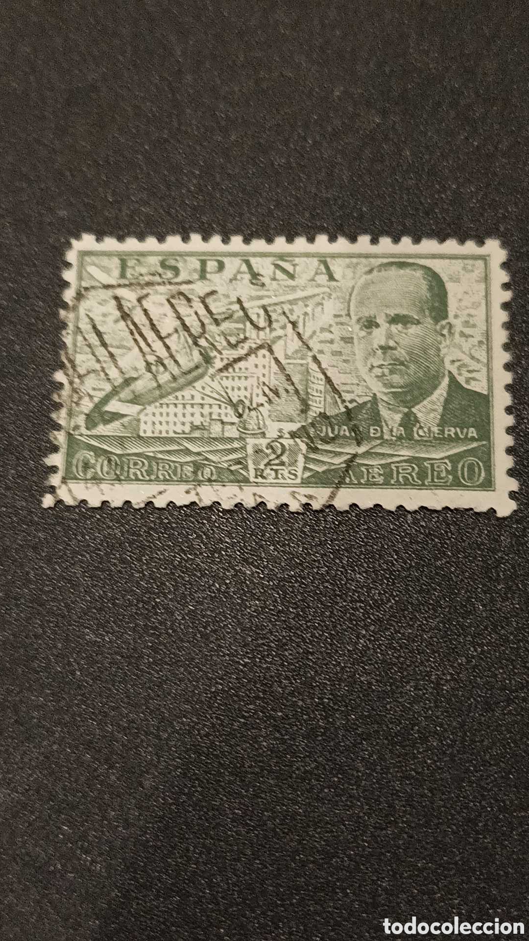 Sellos: Juan de la Cierva 2 pts 1938 - Foto 1