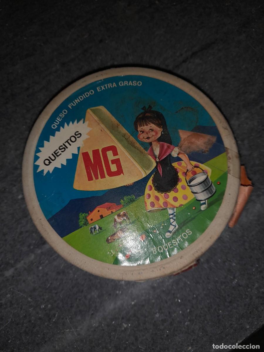 Sellos: Caja de queso quesitos MG Massanes y Grau - Foto 1