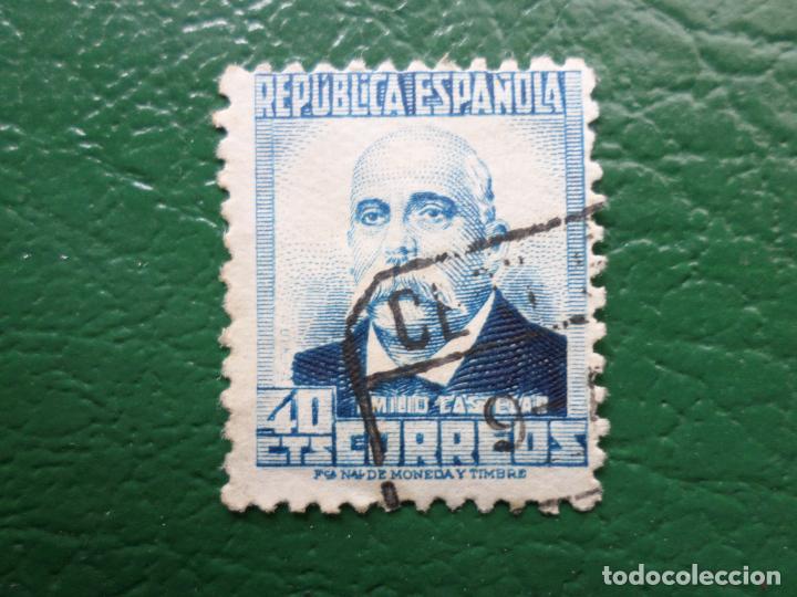 Sellos: .1932, emilio castelar, edifil 670 - Foto 1