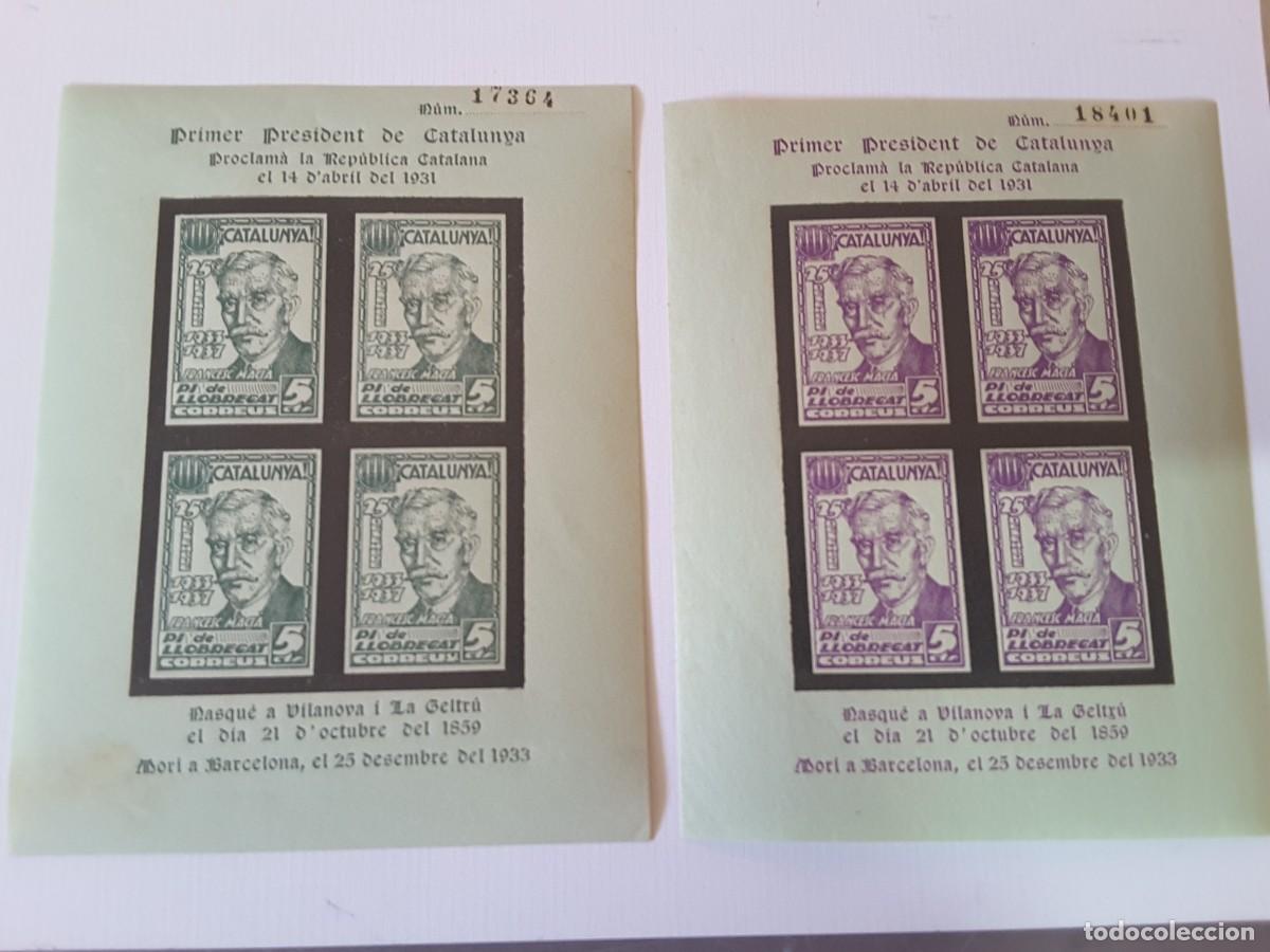 Sellos: Hoja bloque Pi de Llobregat - Foto 1