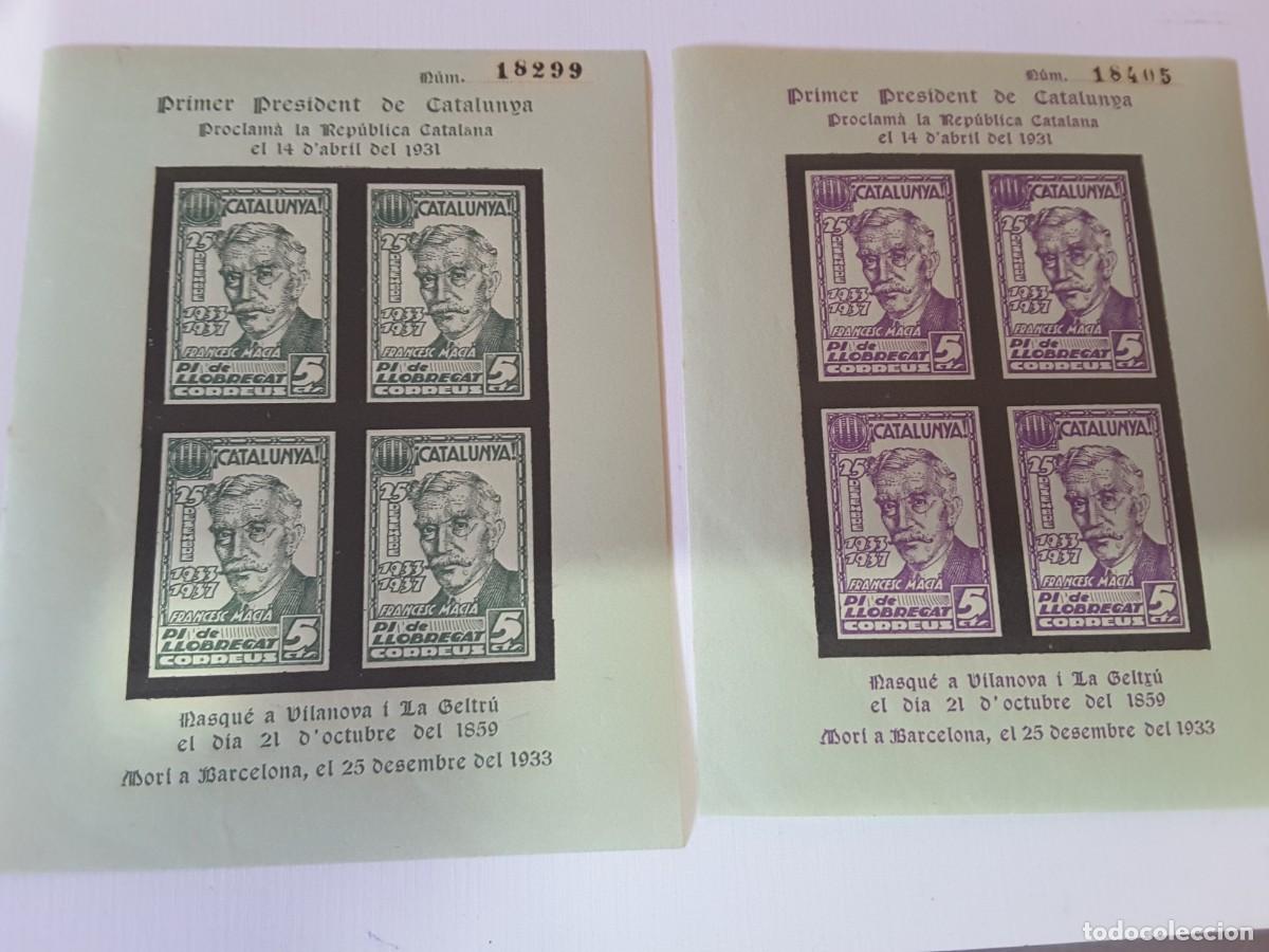 Sellos: Hoja bloque Pi de Llobregat - Foto 1