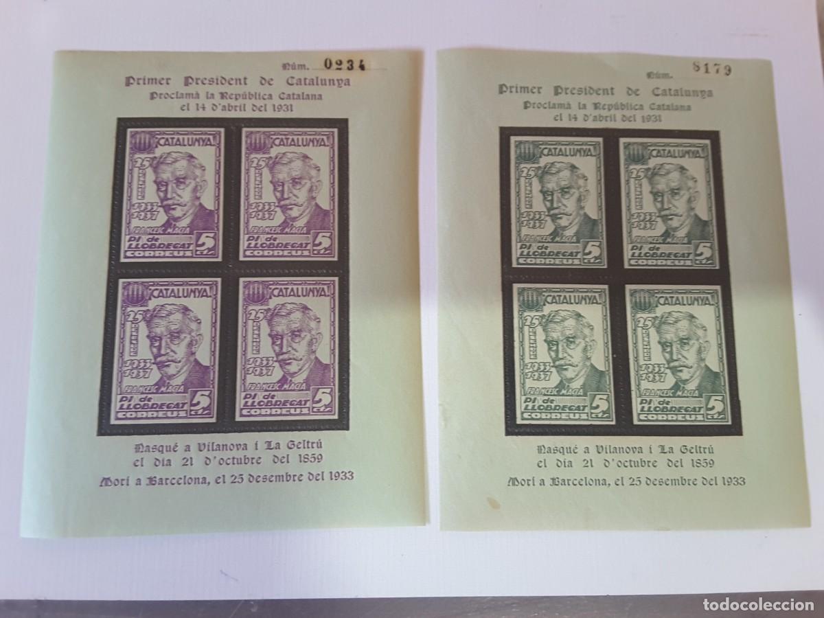 Sellos: Hoja bloque Pi de Llobregat - Foto 2