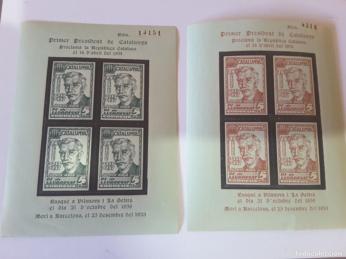 Sellos: Hoja bloque Pi de Llobregat - Foto 1