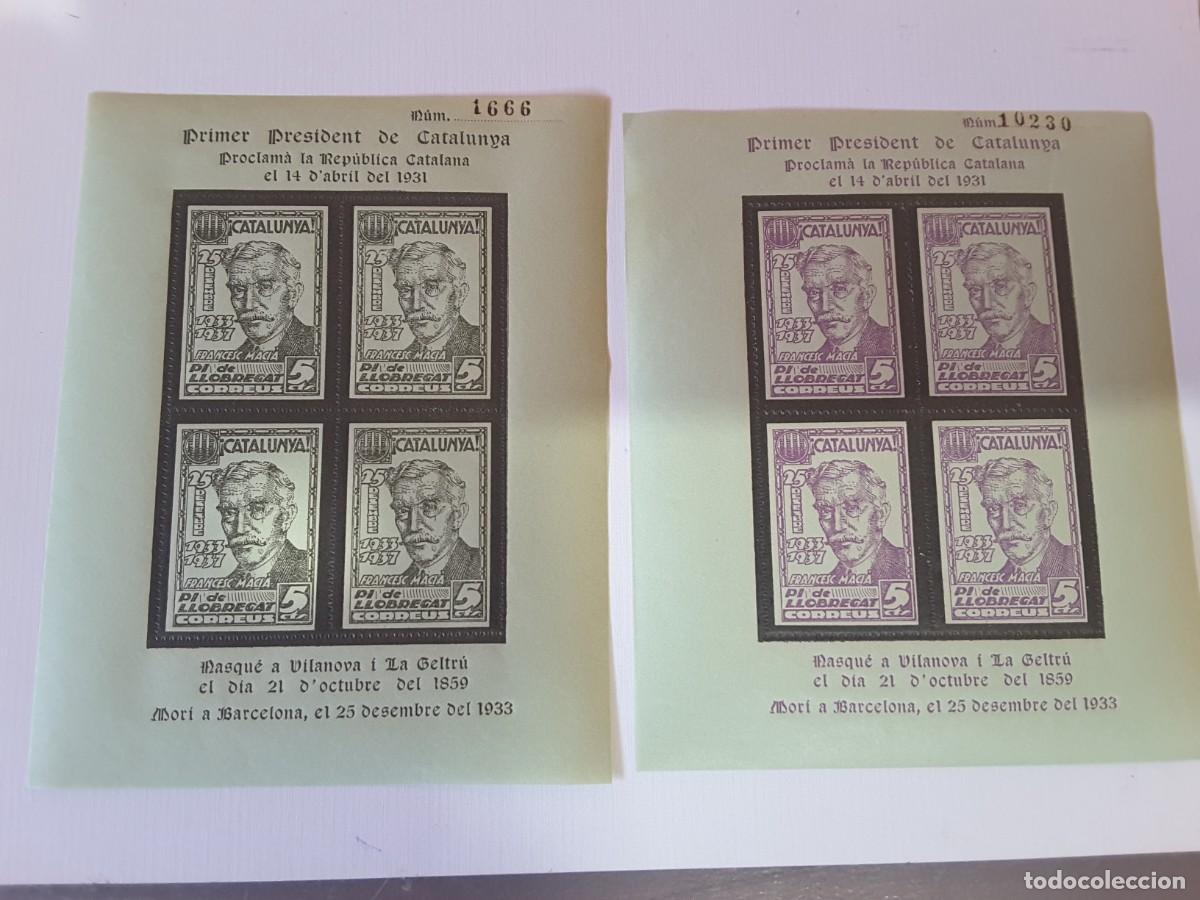 Sellos: Hoja bloque Pi de Llobregat - Foto 2