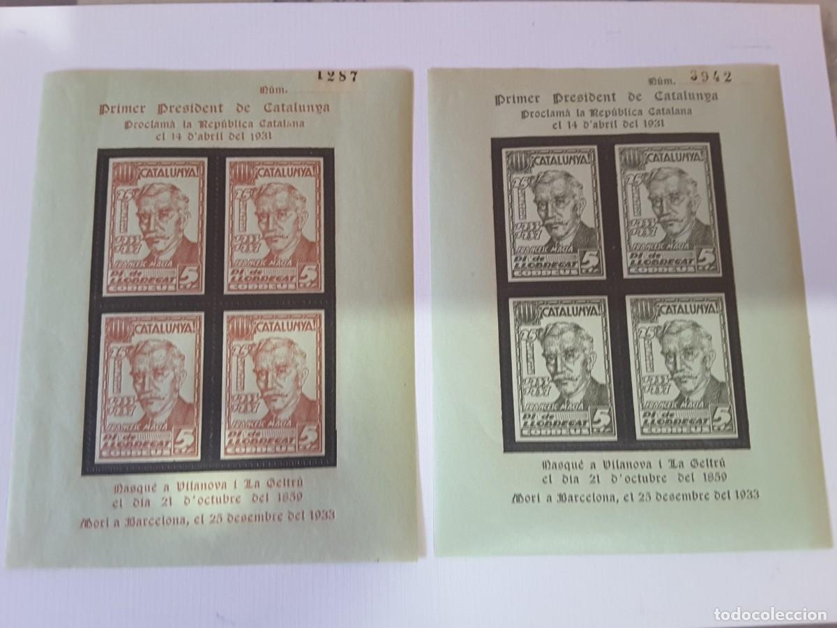 Sellos: Hoja bloque Pi de Llobregat - Foto 2