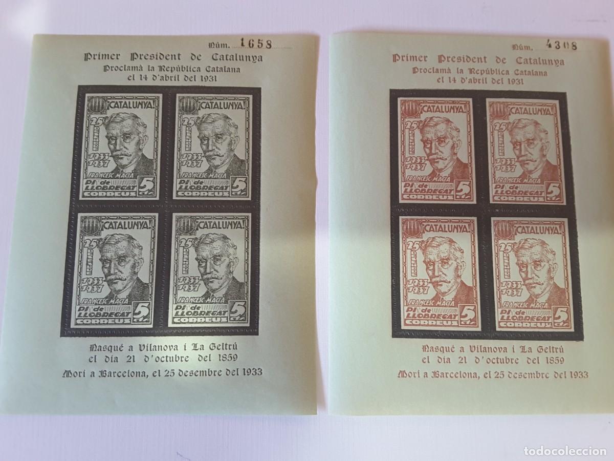 Sellos: Hoja bloque Pi de Llobregat - Foto 2