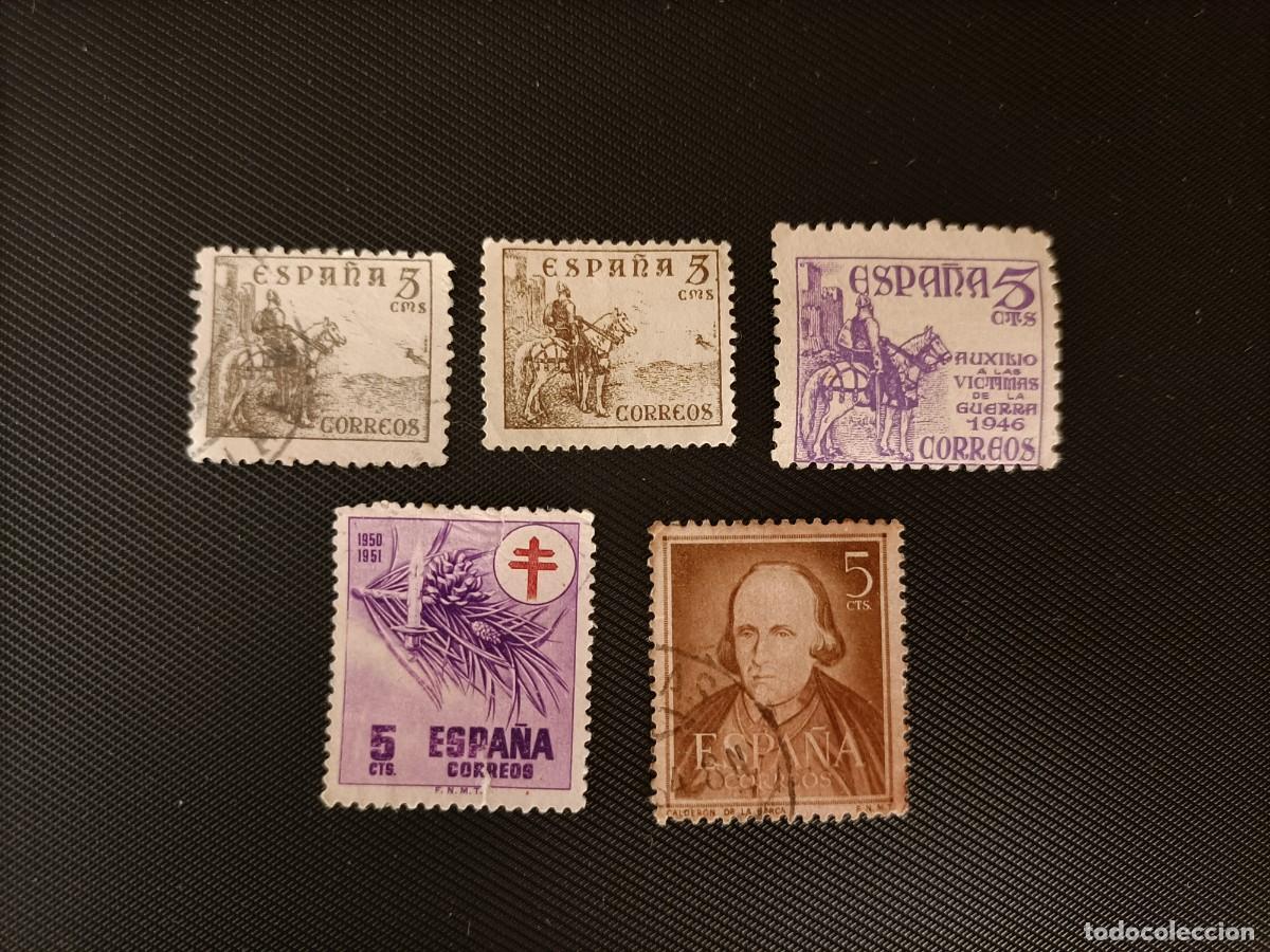 Sellos: Sellos de Espa&ntilde;a, 5 c&eacute;ntimos. - Foto 1