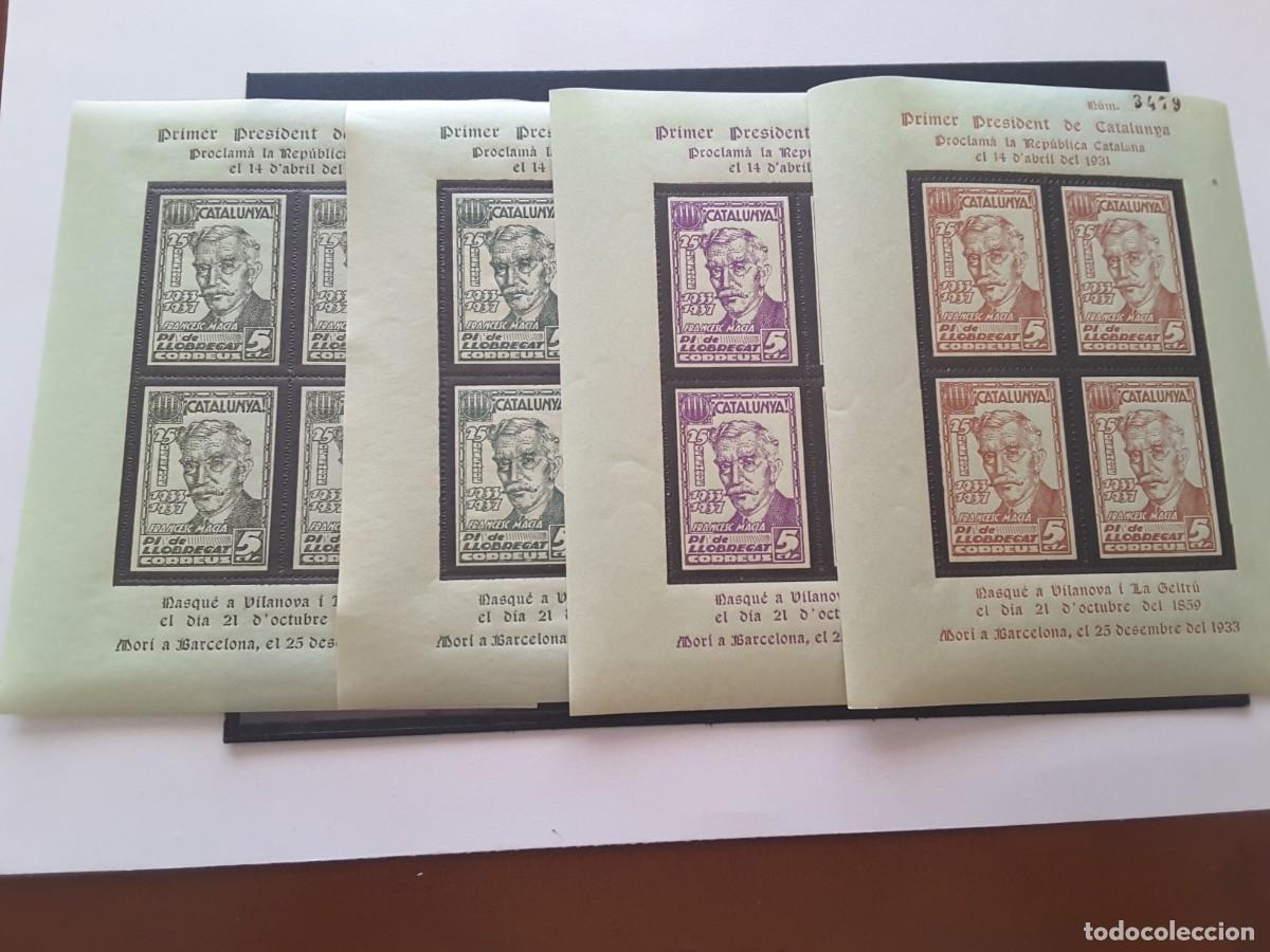 Sellos: Hoja bloque Pi de Llobregat - Foto 1