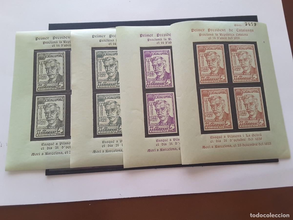 Sellos: Hoja bloque Pi de Llobregat - Foto 1