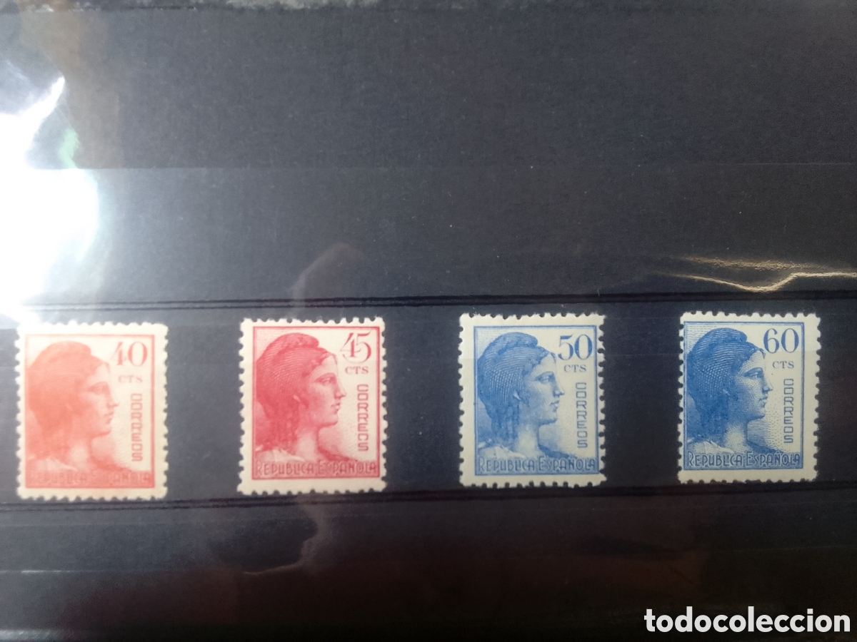 Sellos: A&Ntilde;O 1938 EDIFIL 751/754 A68 - Foto 1
