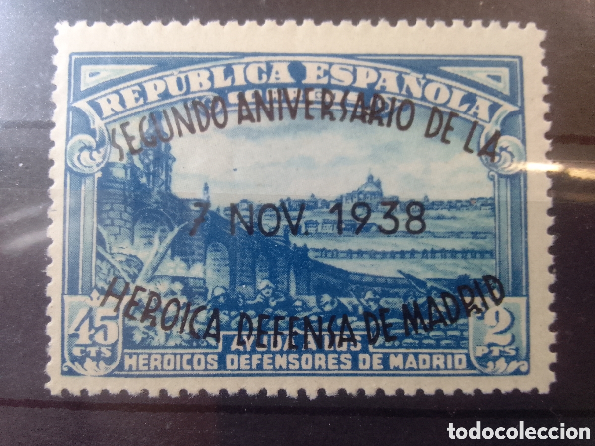 Sellos: A&Ntilde;O 1938 EDIFIL 789 A79 - Foto 1