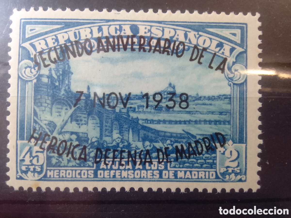 Sellos: A&Ntilde;O 1938 EDIFIL 789 A80 - Foto 1