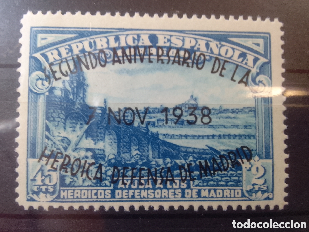 Sellos: A&Ntilde;O 1938 EDIFIL 789 A82 - Foto 1