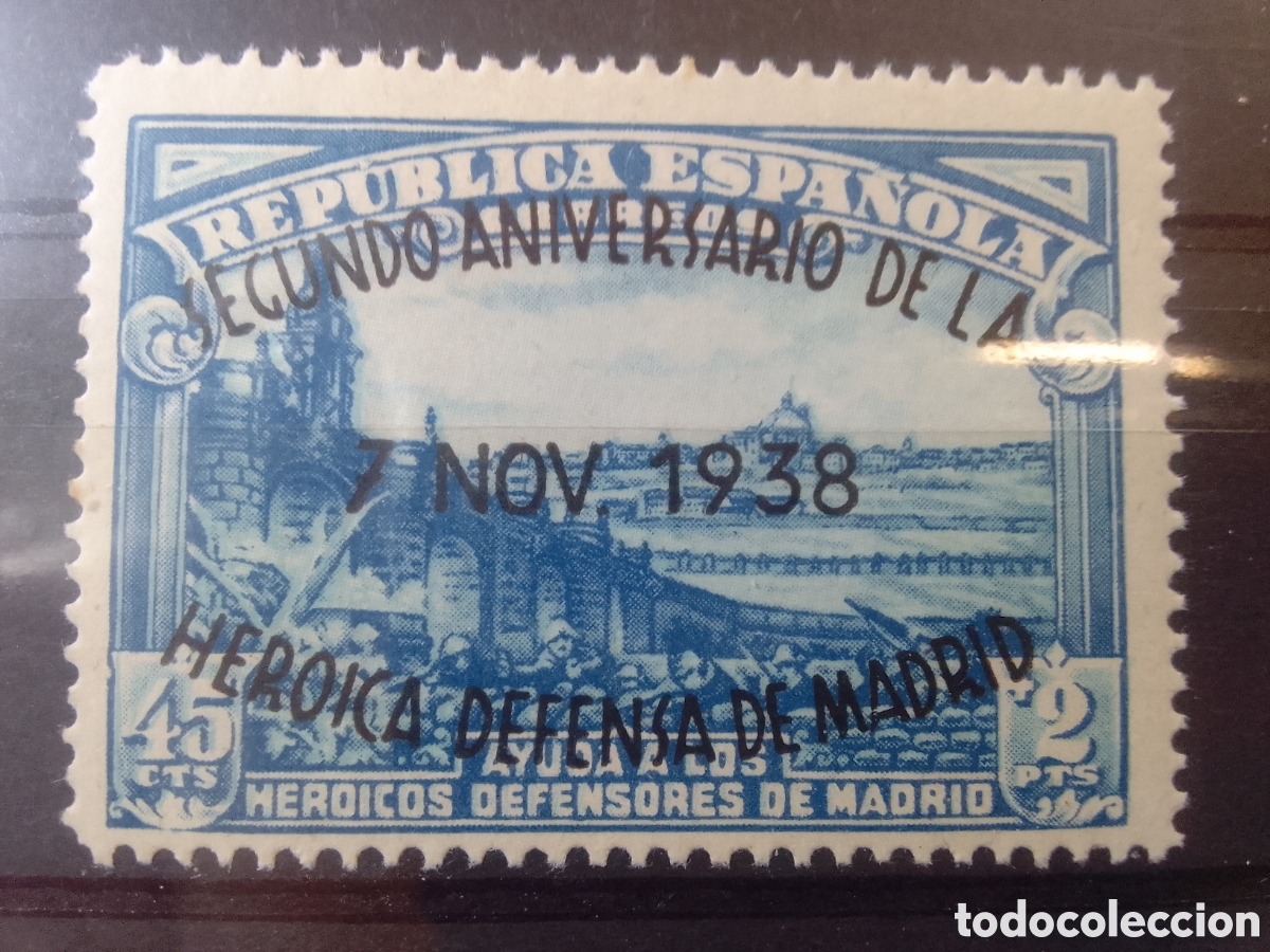 Sellos: A&Ntilde;O 1938 EDIFIL 789 A83 - Foto 1