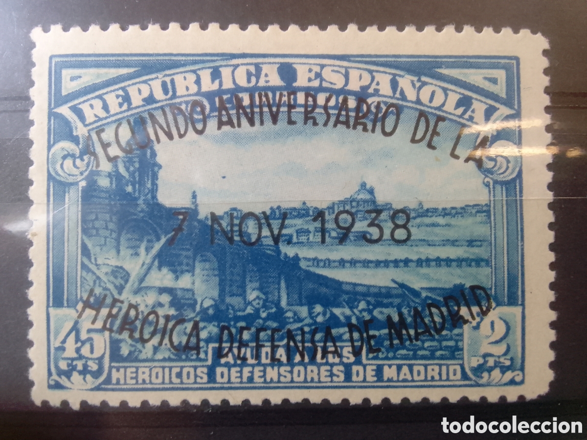 Sellos: A&Ntilde;O 1938 EDIFIL 789 A85 - Foto 1