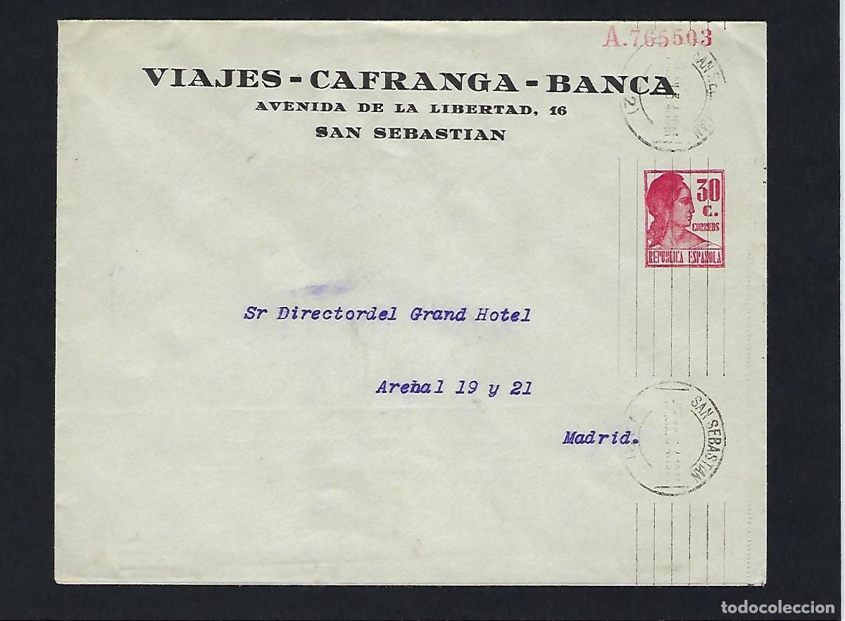 Sellos: REP&Uacute;BLICA ESPA&Ntilde;OLA. A&ntilde;o 1934. - Foto 1