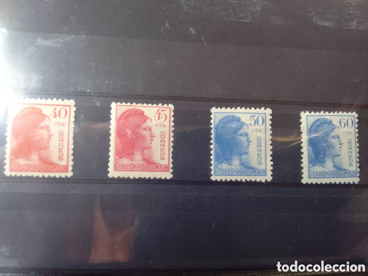 Sellos: A&Ntilde;O 1938 EDIF. 751/754 B3 - Foto 1