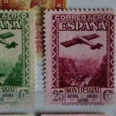 Sellos: AÑO 1931 2ª REPUBLICA EDIFIL 650 A 654 DENTADO,Nº CONTROL AL DORSO,NUEVO Y COMPLETO.