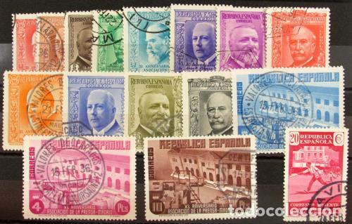 Sellos: EDIFIL 695 /710 - Foto 1