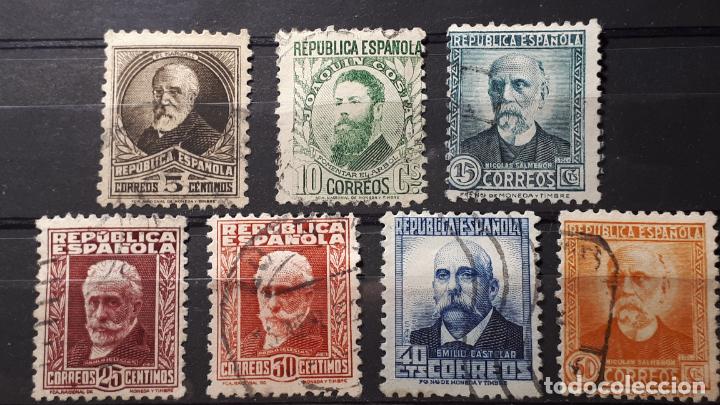 Sellos: Espa&ntilde;a &deg;. A&ntilde;o 1931. Edifil 655/61. - Foto 1