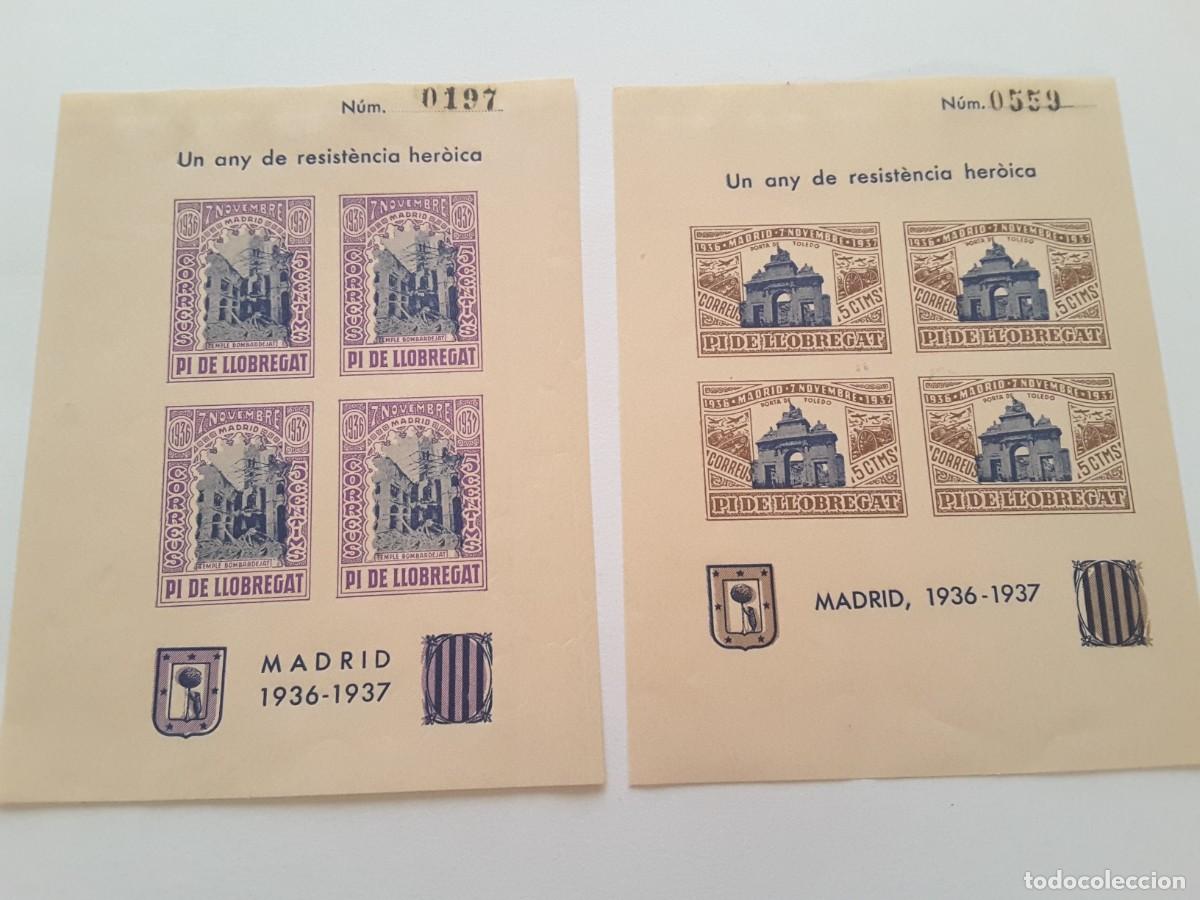 Sellos: Hojas bloque Pi de Llobregat - Foto 1