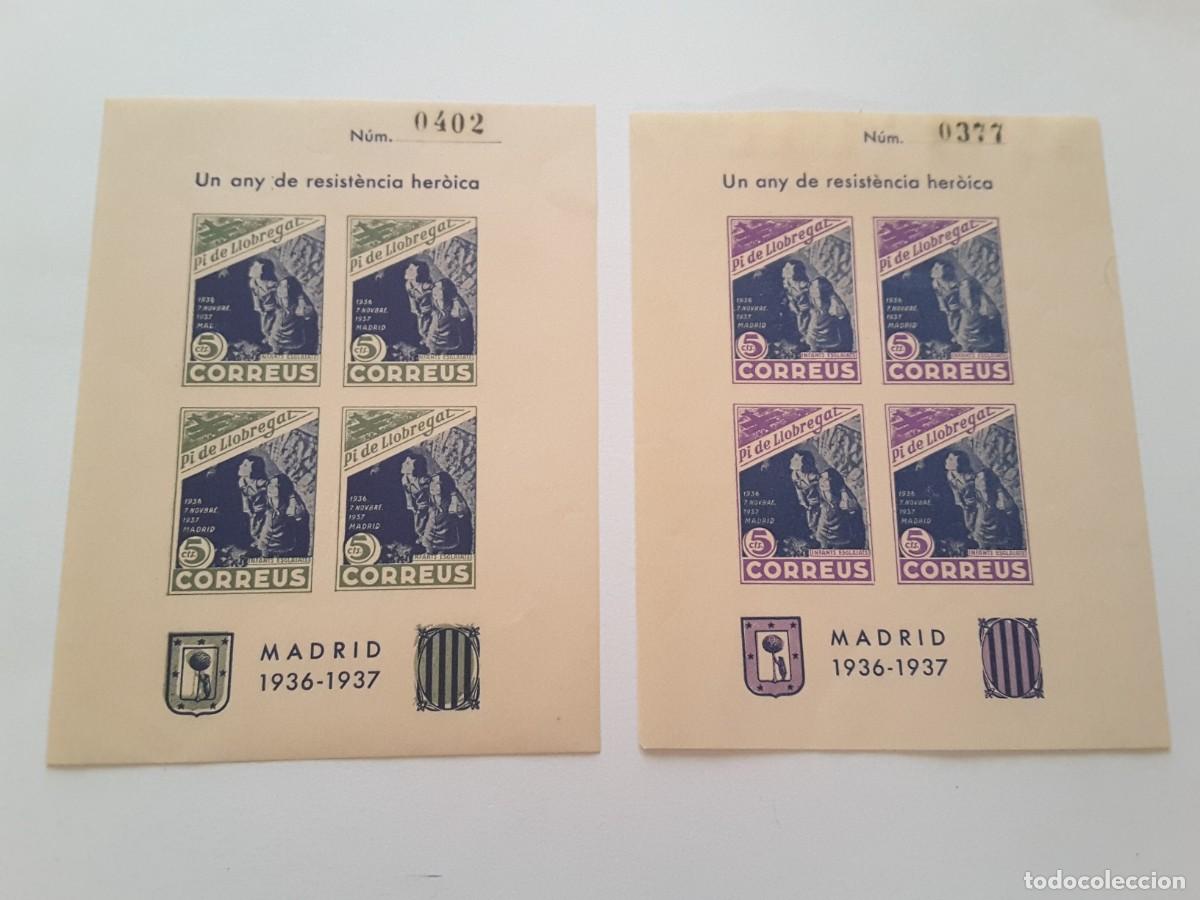 Sellos: Hojas bloque Pi de Llobregat - Foto 2