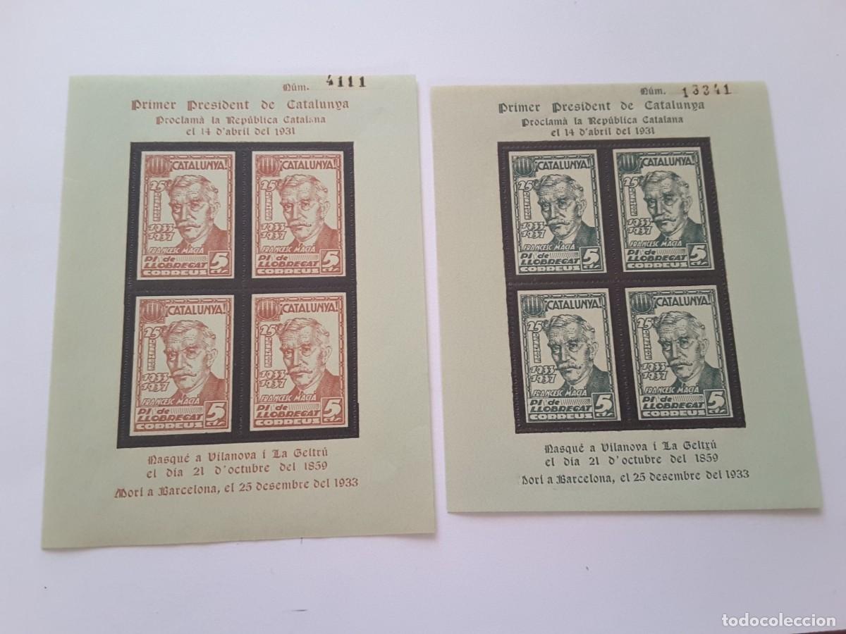 Sellos: Hojas bloque Pi de Llobregat - Foto 2