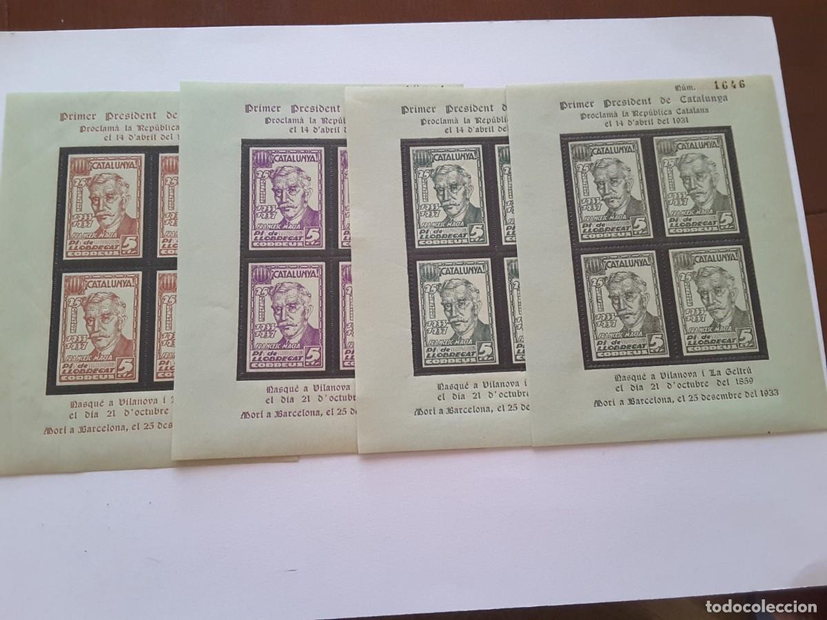 Sellos: Hojas bloque Pi de Llobregat - Foto 1
