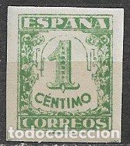Sellos: 1936 Junta de Defensa, EDIFIL n&ordm; 802 * * - Foto 1