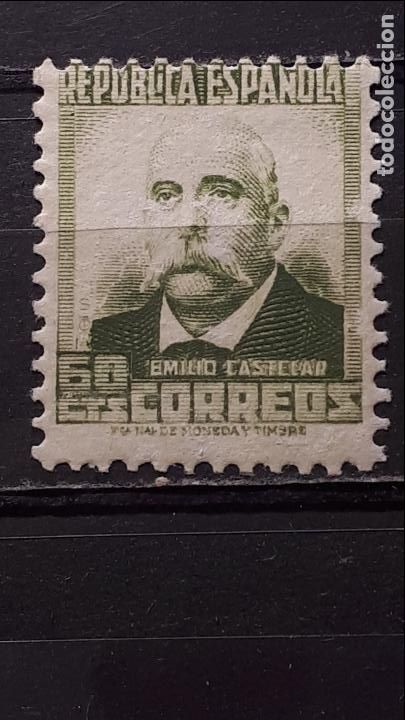 Sellos: Espa&ntilde;a. a&ntilde;o 1932 **. EDIFIL 672 - Foto 1