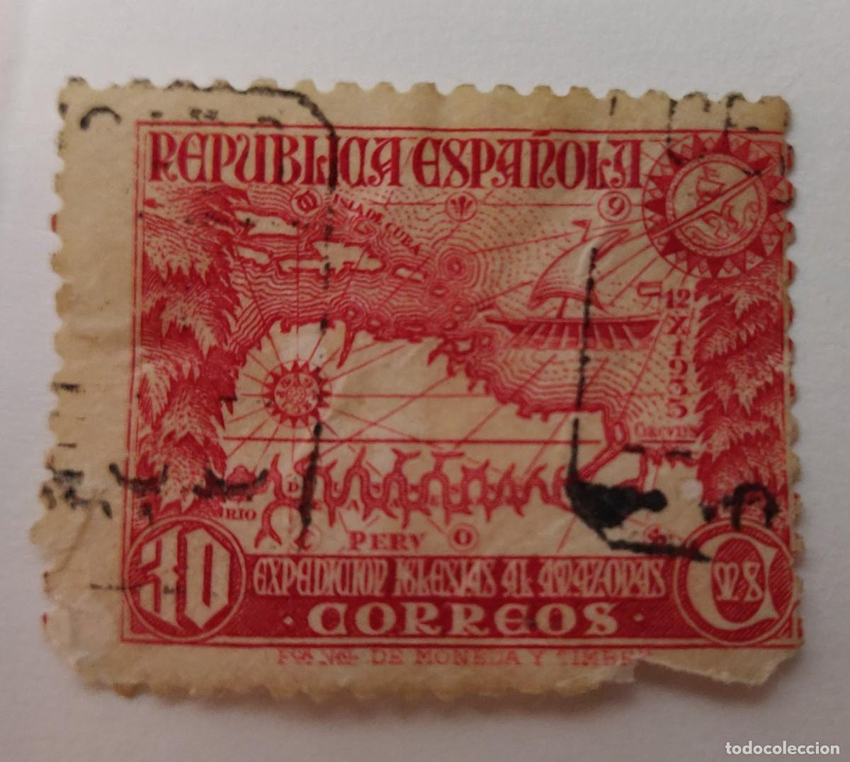 Sellos: Sello Republica Espa&ntilde;ola - Foto 1