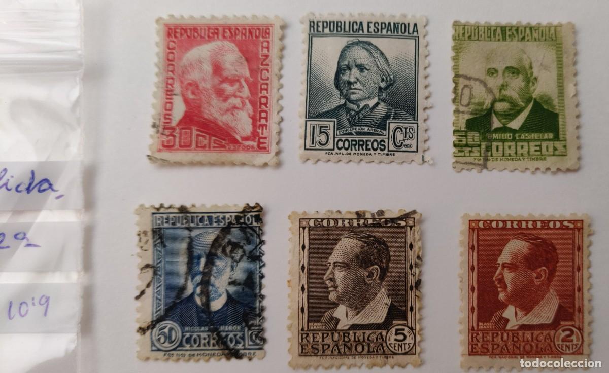 Sellos: Sellos de la Republica. Personalidades. - Foto 2
