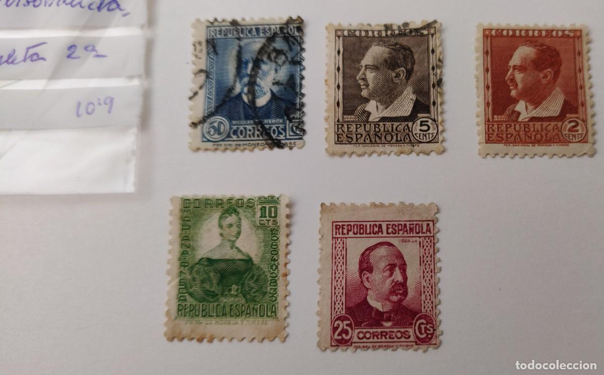 Sellos: Sellos de la Republica. Personalidades. - Foto 3