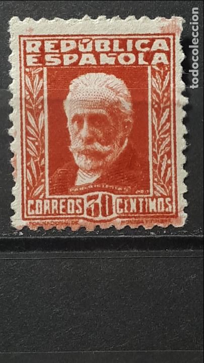 Sellos: ESPA&Ntilde;A. A&ntilde;o 1932 edifil 669 ** - Foto 1