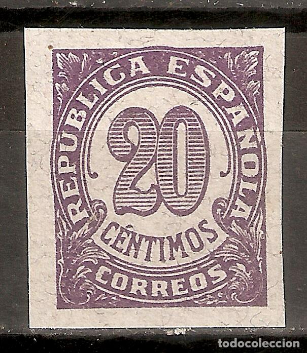 Sellos: 1938 CIFRAS EDIFIL 748** SIN DENTAR - Foto 1