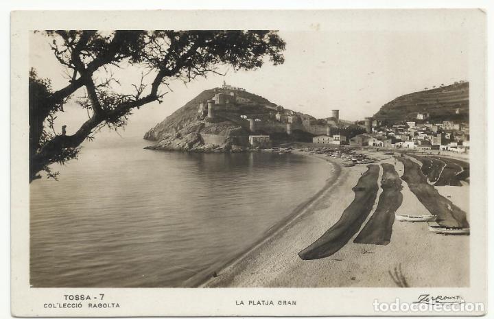 Sellos: POSTAL tossa circulada 1935 a holanda - Foto 1
