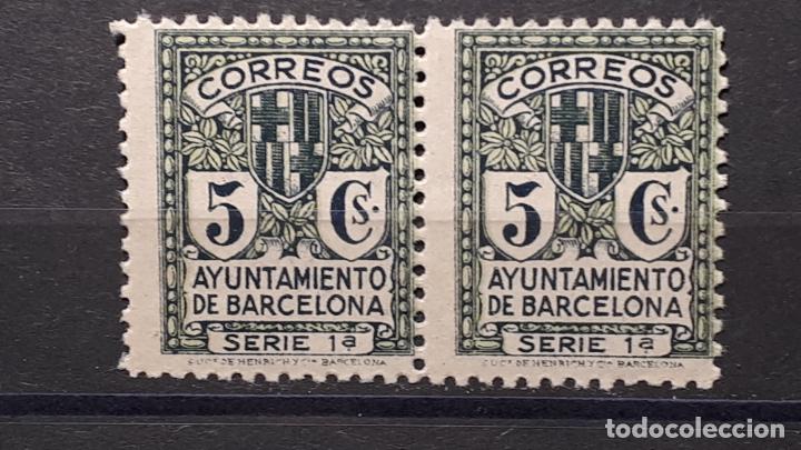 Sellos: BARCELONA. A&Ntilde;O 1932 **. EDIFIL 9. - Foto 1