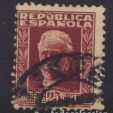 Sellos: S-09553- ESPAÑA 1931. PABLO IGLESIAS. CIFRA DE CONTROL AL DORSO.
