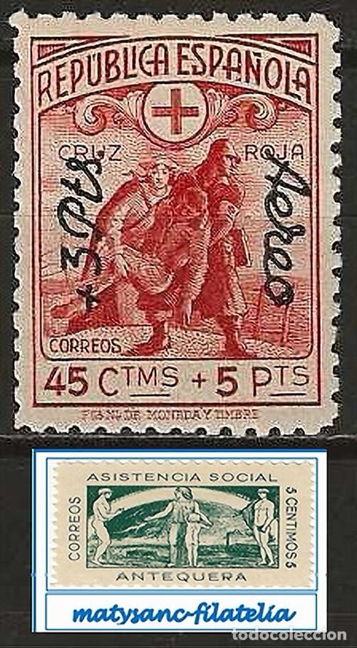 Timbres: ESPA&Ntilde;A 1938. EDIFIL 768. SERIE COMPLETA &rdquo;CRUZ ROJA ESPA&Ntilde;OLA&rdquo;. MNH***