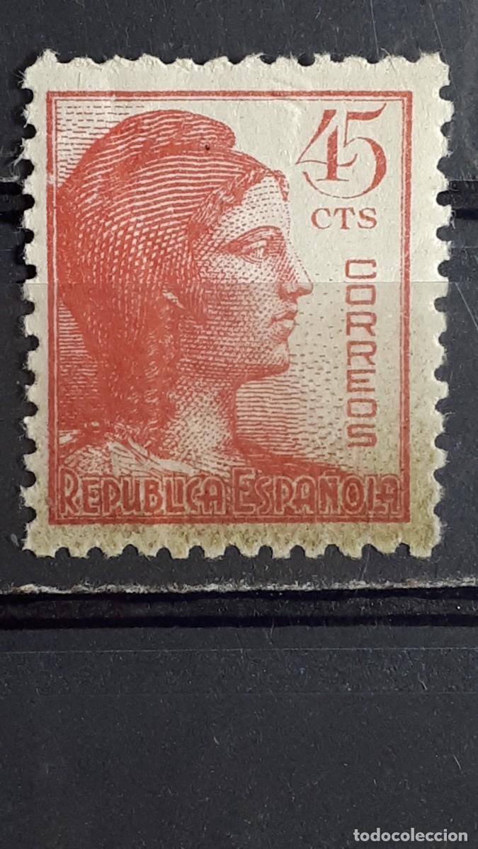 Sellos: ESPA&Ntilde;A ** A&Ntilde;O 1938. EDIFIL 752. - Foto 1