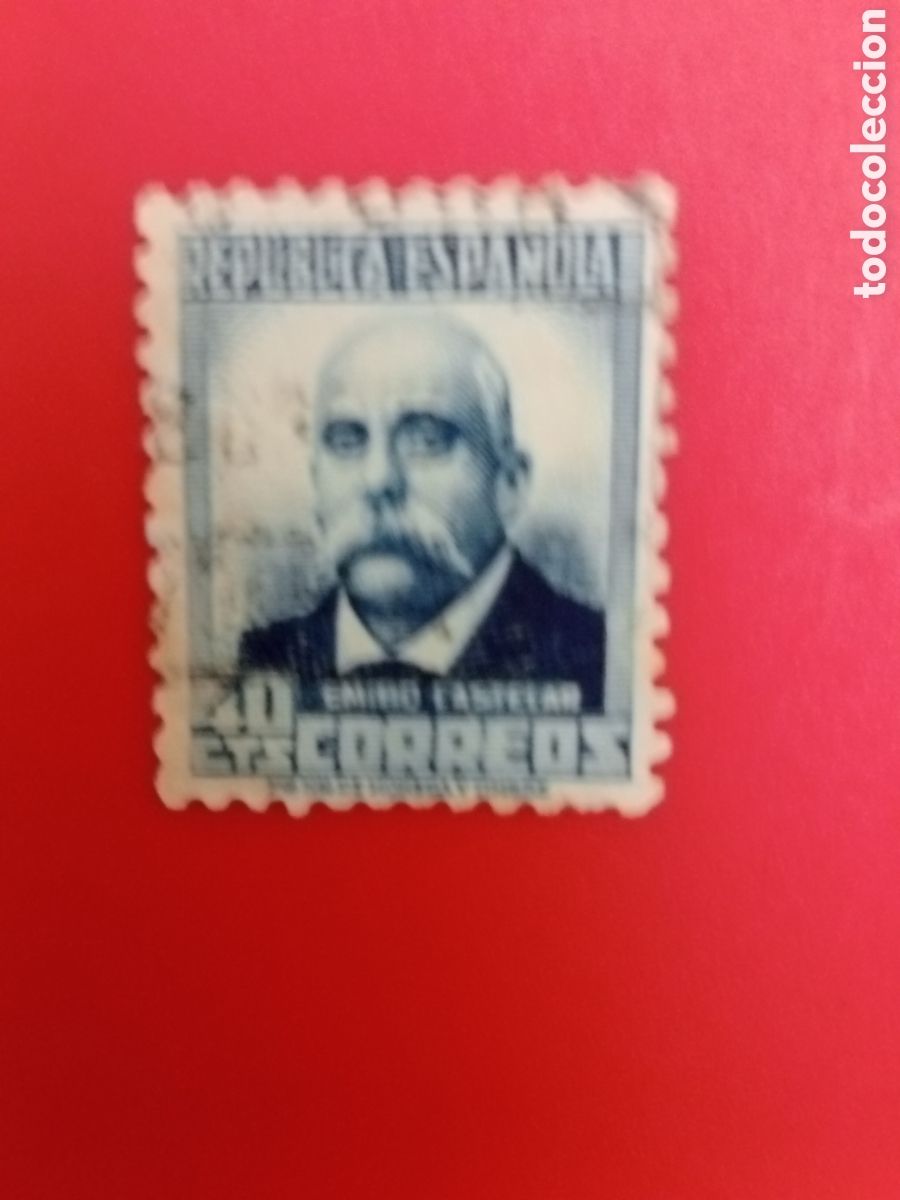 Sellos: Personajes 1931. Castelar - Foto 1
