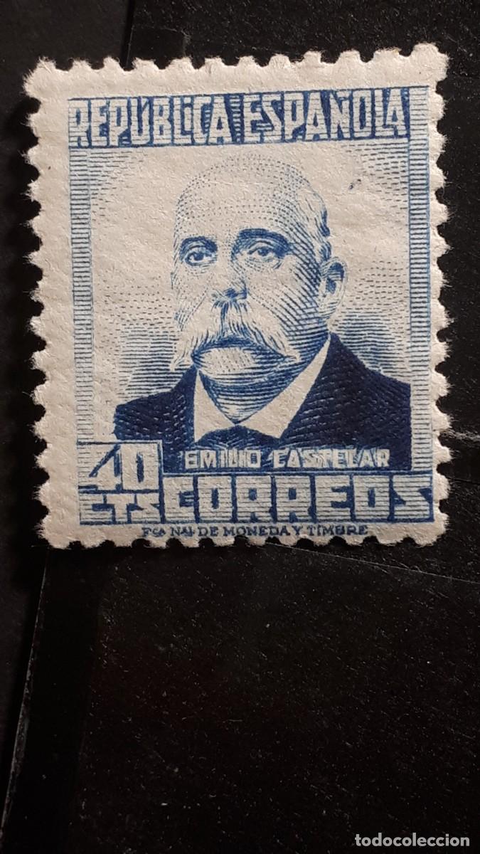 Sellos: ESPA&Ntilde;A. A&Ntilde;O 1931 *. 660 - Foto 1