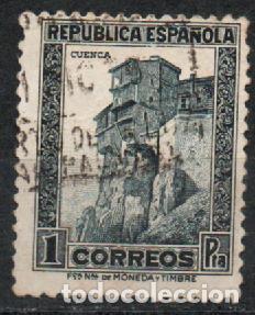 Sellos: Edifil 673, Casa colgadas de Cuenca, usado - Foto 1
