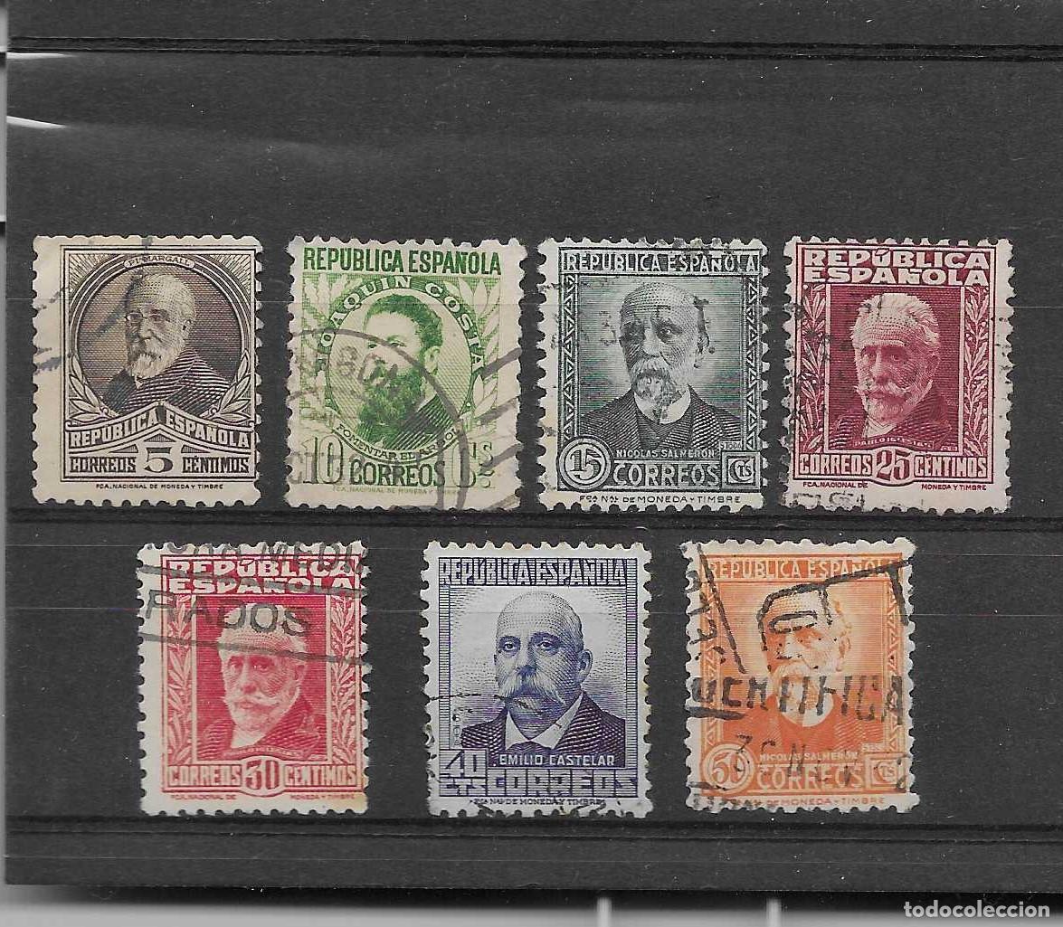 Sellos: Serie completa usada de Espa&ntilde;a. 1931-2 - Foto 1