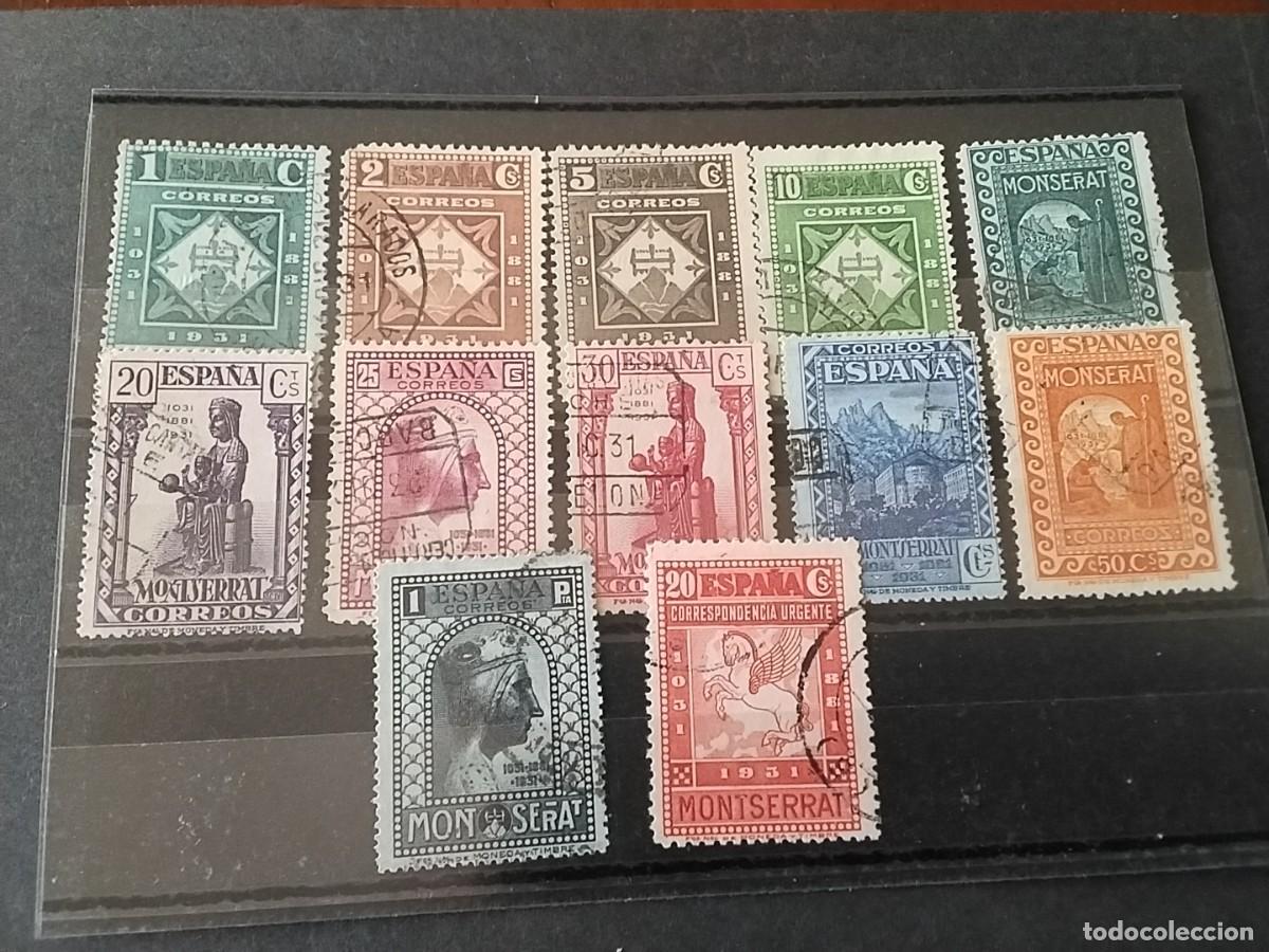 Sellos: Sellos Espa&ntilde;a centenario Montserrat - Foto 1